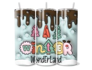 Téli Csodaország Tumbler