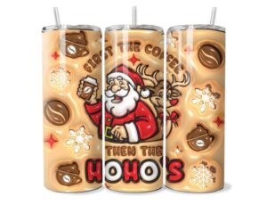 Karácsonyi Ho Ho Ho Kávé Tumbler
