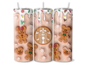 Karácsonyi Mézeskalács Tumbler
