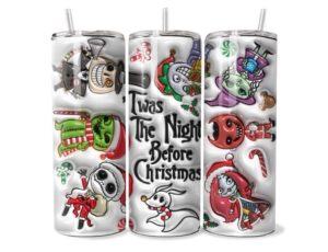 Ünnepi Horror Tumbler