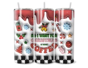 Ünnepi Cukorkák Tumbler
