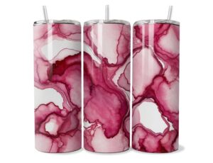 Magenta Fehér Színvarázs Tumbler
