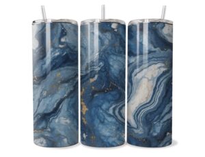Kék Színpompa Tumbler