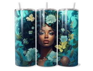 Virágos Afro Tumbler