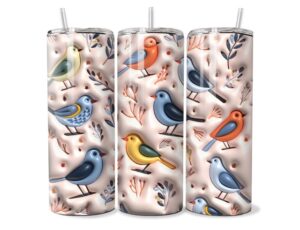Színes Madarak Tumbler
