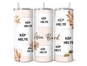 ÁlomTábla Egyedi Tumbler