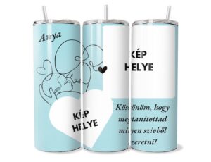 Anya Boldogság Egyedi Tumbler