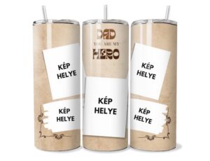Apa Hős Egyedi Tumbler