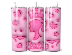 Barbie Crown Tumbler