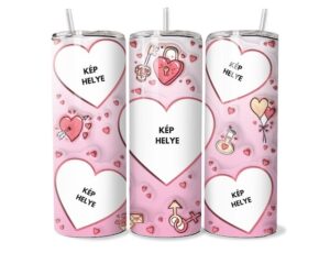 Szívek Hangja Egyedi Tumbler