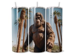 Nagyláb Nyomában Tumbler