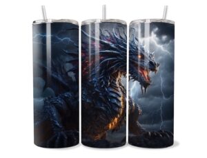Sötét Sárkány Éj Tumbler