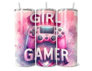 Girl Gamer Tumbler