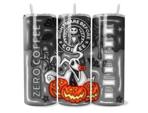 Nightmare Before Coffee Tumbler