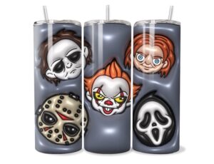 Horror Ikonok Tumbler