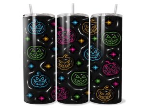 Neon Tök Tumbler