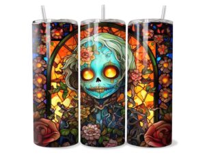 Lángoló Koponya Tumbler