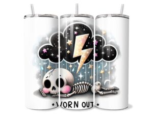 Kimerült Csonti Tumbler