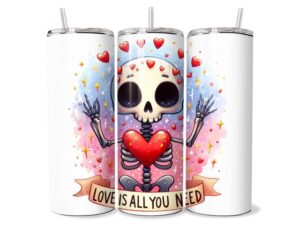 Szív Csonti Tumbler