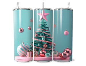 Fénylő Karácsonyfa Tumbler