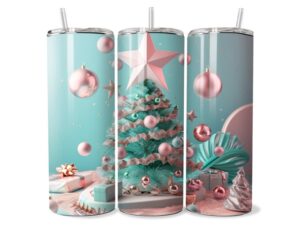 Meghitt Karácsonyfa Tumbler