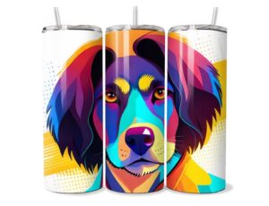 Színes Retriever Tumbler