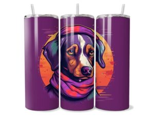 Stílusos Télikutya Tumbler
