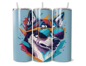 Cool Husky Tumbler