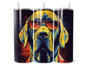 Stílusos Kutya Tumbler