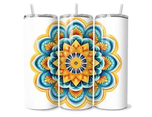 Bohém Mandala Tumbler