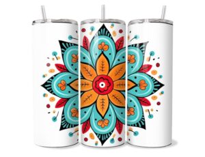 Egzotikus Mandala Tumbler