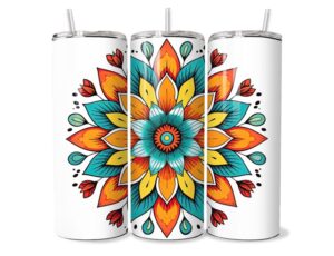 Művészi Mandala Tumbler