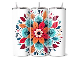 Nyugtató Mandala Tumbler