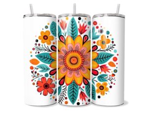 Életteli Mandala Tumbler