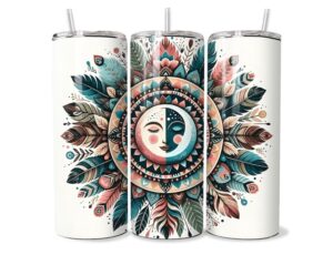Romantikus Mandala Tumbler