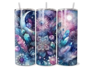 Boho Csillagpor Tumbler