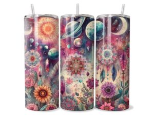 Boho Csillagkép Tumbler