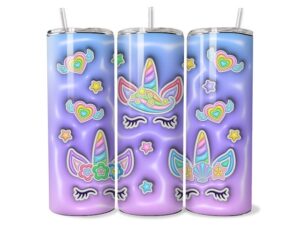 Lila Egyszarvú Tumbler