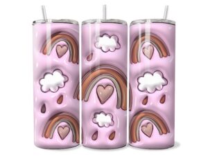 Szivárvány Boldogság Tumbler