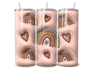 Szivárvány Mosoly Tumbler