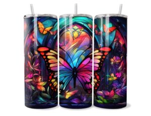 Neon Lepke Tumbler