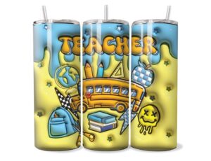 Iskolabusz Tanár Tumbler