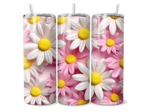 Tavaszi Margaréta Virág Tumbler