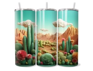 Sivatagi Kaktusz Tumbler