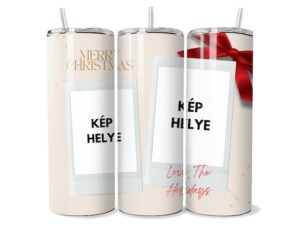 Ünnepi Pillanatok Egyedi Tumbler