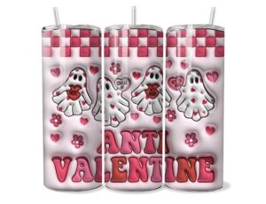 Anti Valentin Szellemek Tumbler