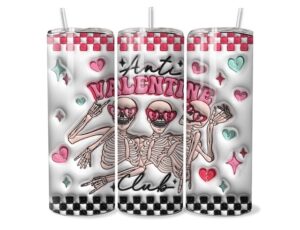 Anti Valentin Csontváz Tumbler