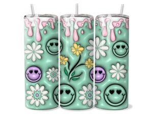 Mosolygó Virágoskert Tumbler