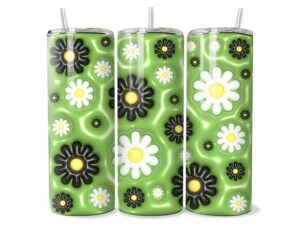Kontrasztos Margaréta Tumbler